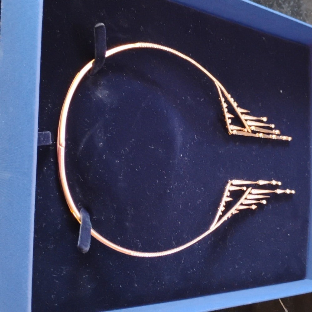 SWAROVSKI "Flame" Necklace and Earings